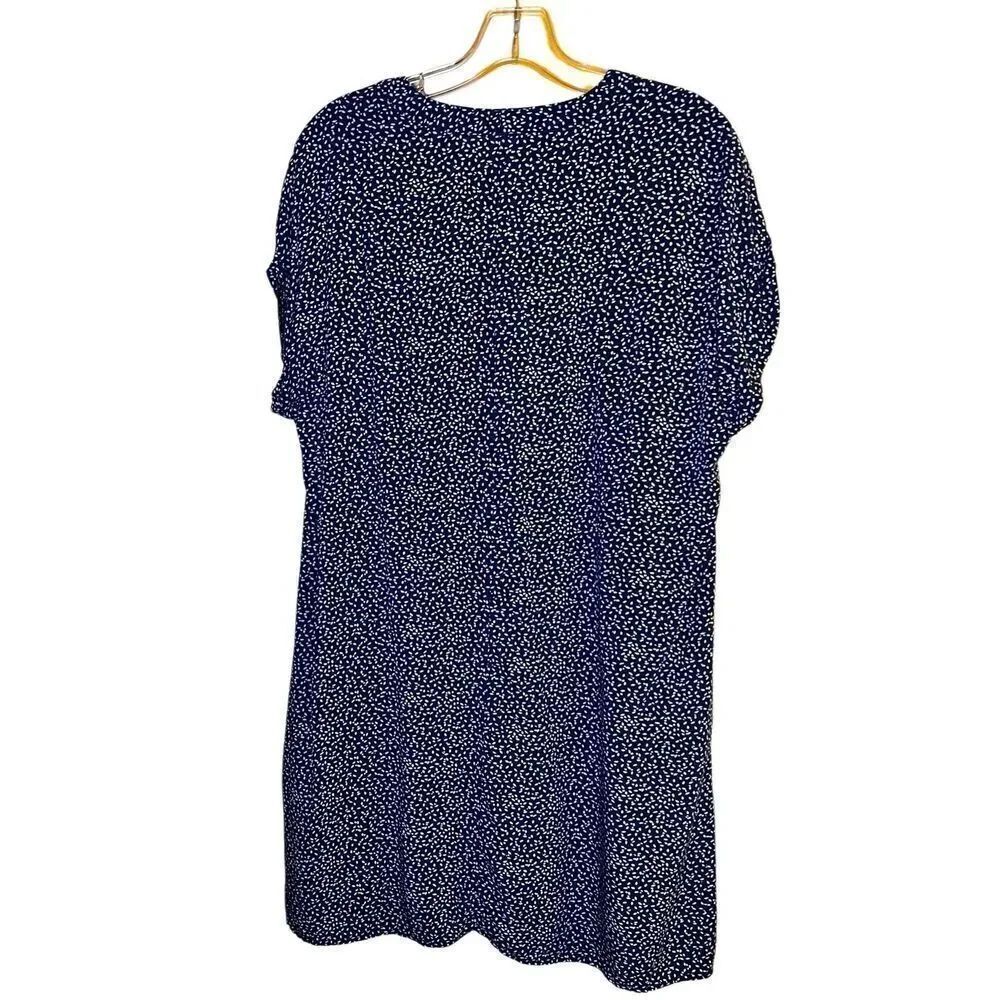 Gap Blue/White X-Soft Sleeveless At Knee Dress Womens Size L